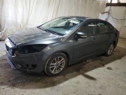 Salvage cars for sale from Copart Ebensburg, PA: 2017 Ford Focus SE
