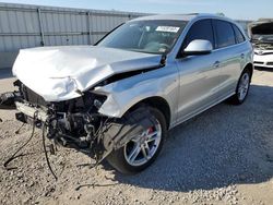 Salvage cars for sale at Kansas City, KS auction: 2014 Audi Q5 Premium Plus