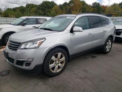 Salvage cars for sale at Assonet, MA auction: 2016 Chevrolet Traverse LT