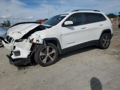 Vehiculos salvage en venta de Copart Homestead, FL: 2019 Jeep Cherokee Limited