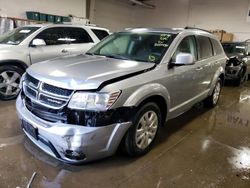 Salvage cars for sale at Elgin, IL auction: 2019 Dodge Journey SE