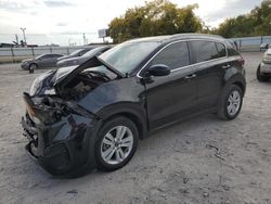 Salvage cars for sale from Copart Oklahoma City, OK: 2017 KIA Sportage LX