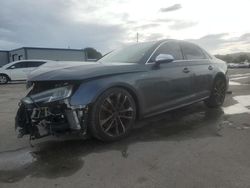 Salvage cars for sale from Copart Orlando, FL: 2018 Audi S4 Prestige