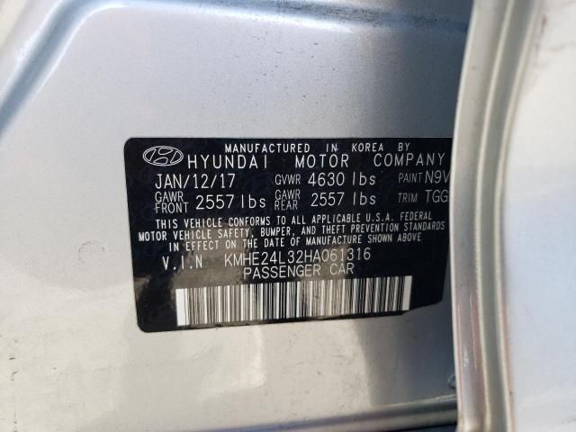 2017 Hyundai Sonata Hybrid