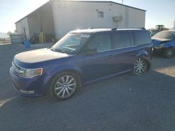 Salvage cars for sale at Tucson, AZ auction: 2013 Ford Flex SEL