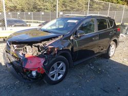 Salvage cars for sale at Waldorf, MD auction: 2014 Toyota Rav4 XLE