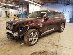 Salvage cars for sale from Copart Wheeling, IL: 2021 Genesis GV80 Base