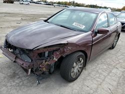 Salvage cars for sale at Indianapolis, IN auction: 2012 Honda Accord LX