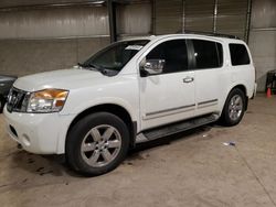 Salvage cars for sale at Chalfont, PA auction: 2014 Nissan Armada Platinum