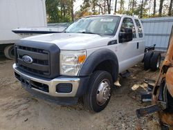 Salvage cars for sale from Copart Glassboro, NJ: 2011 Ford F450 Super Duty