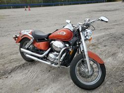 Salvage motorcycles for sale at Pekin, IL auction: 2003 Honda VT750 CDD