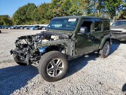 Jeep salvage cars for sale: 2022 Jeep Wrangler Unlimited Sahara