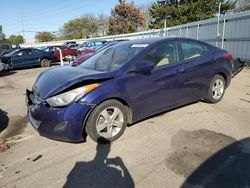 Salvage cars for sale from Copart Moraine, OH: 2013 Hyundai Elantra GLS