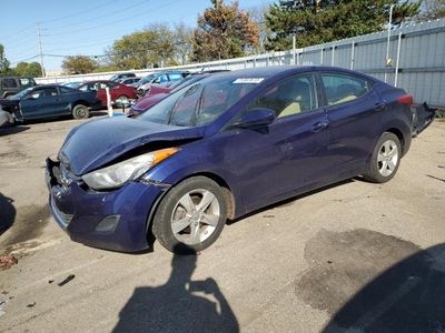 Salvage cars for sale from Copart Moraine, OH: 2013 Hyundai Elantra GLS