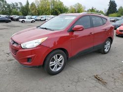 Salvage cars for sale at Portland, OR auction: 2010 Hyundai Tucson GLS