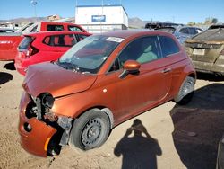 Salvage cars for sale from Copart Colorado Springs, CO: 2015 Fiat 500 POP