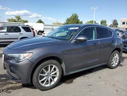 Alfa Romeo Stelvio TI salvage cars for sale: 2018 Alfa Romeo Stelvio TI