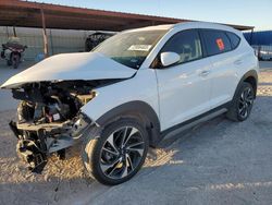 Carros salvage a la venta en subasta: 2021 Hyundai Tucson Limited