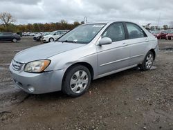Salvage cars for sale from Copart Des Moines, IA: 2006 KIA Spectra LX