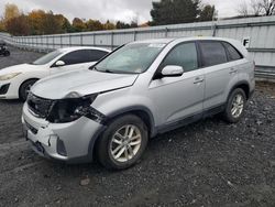 Salvage cars for sale at Grantville, PA auction: 2015 KIA Sorento LX