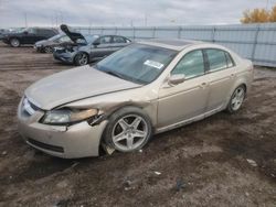 Salvage cars for sale from Copart Greenwood, NE: 2004 Acura TL