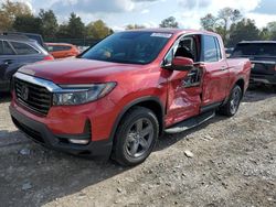 Honda salvage cars for sale: 2021 Honda Ridgeline RTL