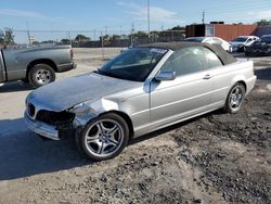Salvage cars for sale at Homestead, FL auction: 2006 BMW 325 CI