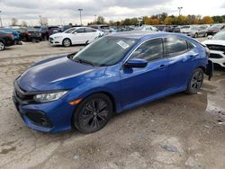 Honda salvage cars for sale: 2018 Honda Civic EX