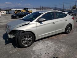 Salvage cars for sale at Sun Valley, CA auction: 2018 Hyundai Elantra SEL