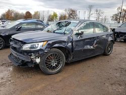 Salvage cars for sale from Copart Central Square, NY: 2017 Subaru Legacy 2.5I Limited
