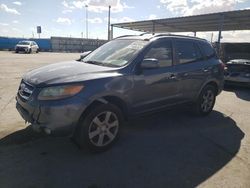 Salvage cars for sale from Copart Anthony, TX: 2007 Hyundai Santa FE SE