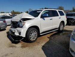 Toyota salvage cars for sale: 2016 Toyota Sequoia Platinum