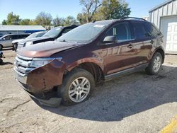 Salvage cars for sale from Copart Wichita, KS: 2012 Ford Edge SE