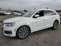 Salvage cars for sale from Copart Colton, CA: 2018 Audi Q7 Premium Plus