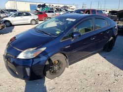 Salvage cars for sale from Copart Haslet, TX: 2012 Toyota Prius