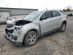 Salvage cars for sale from Copart Leroy, NY: 2013 Chevrolet Equinox LS