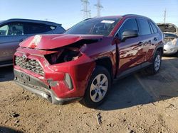 Salvage cars for sale at Elgin, IL auction: 2019 Toyota Rav4 LE