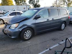 Salvage cars for sale from Copart Moraine, OH: 2010 Honda Odyssey EXL