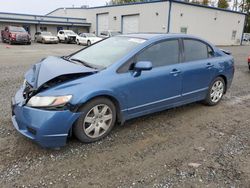 Salvage cars for sale from Copart Arlington, WA: 2011 Honda Civic LX