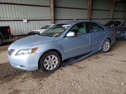 Salvage cars for sale at Houston, TX auction: 2009 Toyota Camry Hybrid