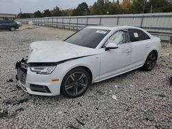 Salvage cars for sale from Copart Memphis, TN: 2018 Audi A4 Premium Plus