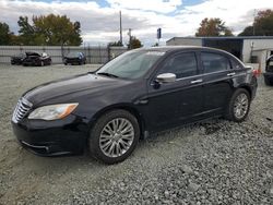 Salvage cars for sale at Mebane, NC auction: 2011 Chrysler 200 Limited