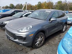 Salvage cars for sale at Hillsborough, NJ auction: 2015 Porsche Cayenne