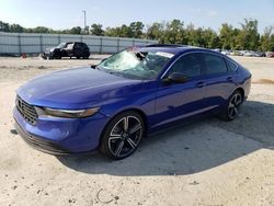 Salvage cars for sale from Copart Lumberton, NC: 2023 Honda Accord Hybrid Sport