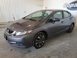 Salvage cars for sale from Copart Tulsa, OK: 2015 Honda Civic EX