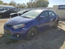 Salvage cars for sale from Copart Wichita, KS: 2015 Toyota Corolla L