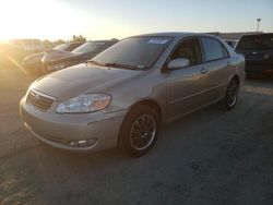 Salvage cars for sale from Copart Antelope, CA: 2005 Toyota Corolla CE