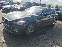 Salvage cars for sale from Copart Chicago Heights, IL: 2017 Infiniti Q50 Base