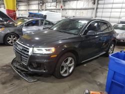 Audi Q5 Vehiculos salvage en venta: 2020 Audi Q5 Premium Plus