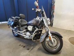 Salvage motorcycles for sale at East Granby, CT auction: 2005 Yamaha XVS65 Base